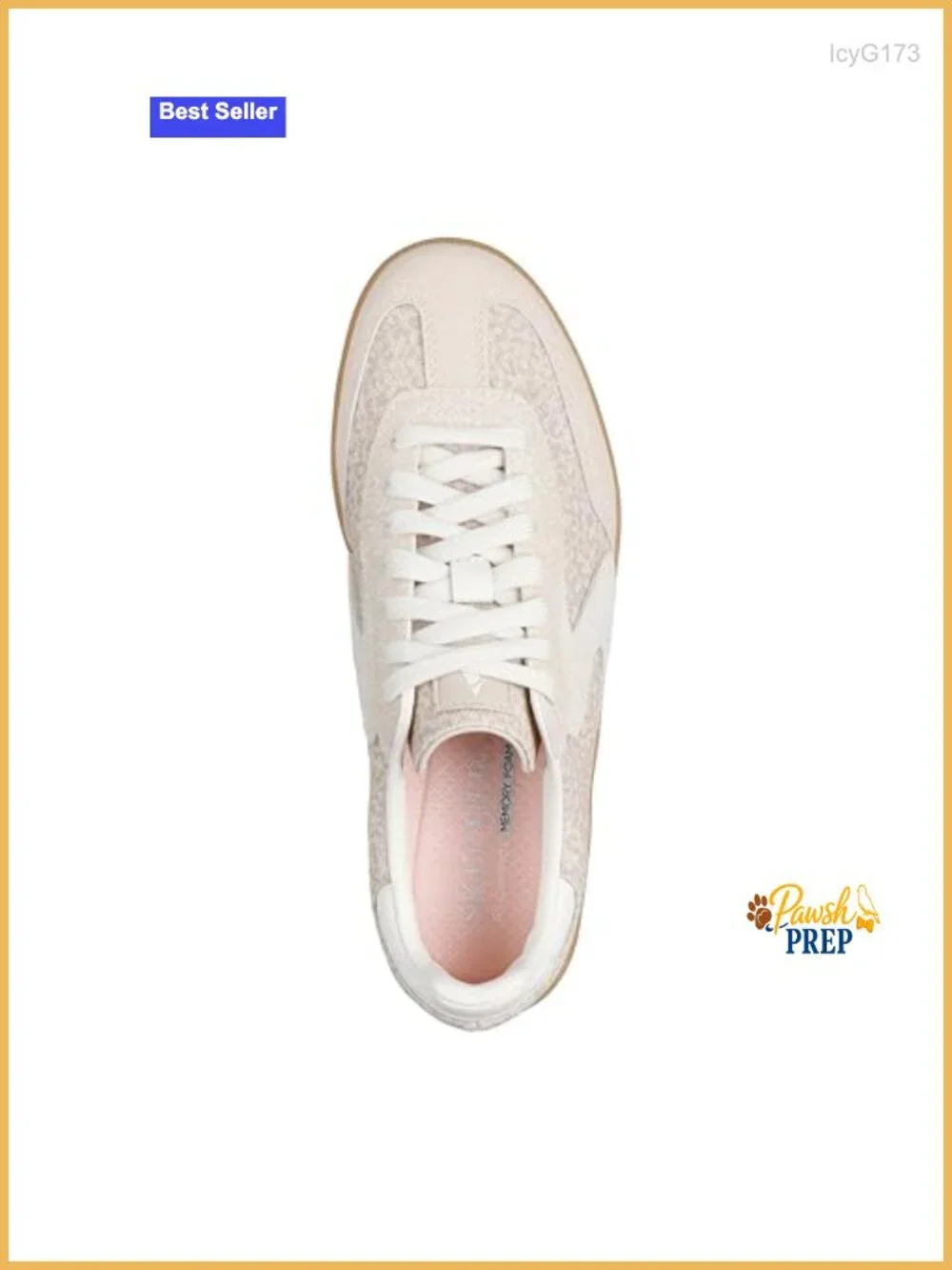 Leopard Print Mesh Fashion Sneakers with Air-Cooled Memory Foam